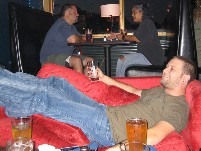 this is how you go to a bar