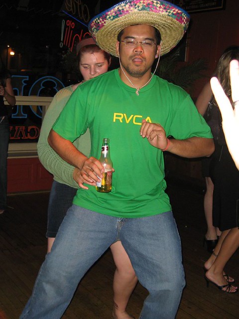 Dancing with the chick at the Loon