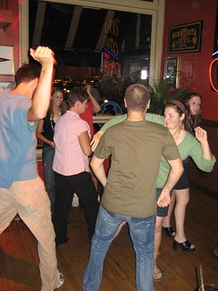 Dancing with the cool chick @ the Loon
