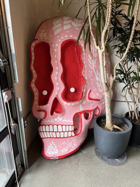 A fun skull at Fulton Brewing