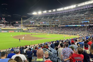 Baseball - The Twins about to seal the deal