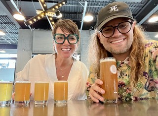 Checking out Modist Brewery