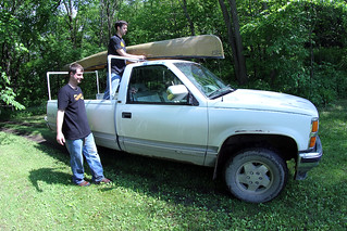 Picking up the Canoe