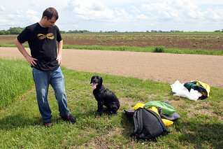 A friend we made while trying to hitchhike