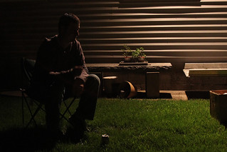 Beer Darts - Night time beer darts... was actually one of the safer things we did that day