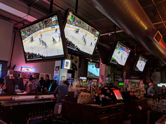 Watchin Minnesota lose to Dallas @ Alary's