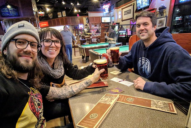 Havin a Schell's Bock @ Pub 500