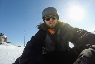 Snow - Gettin the GoPro ready