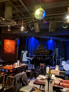 Listening to some jazz at Vieux Carré