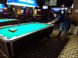 Shootin pool