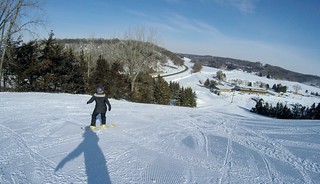 Snow - I love snowboarding with this girl
