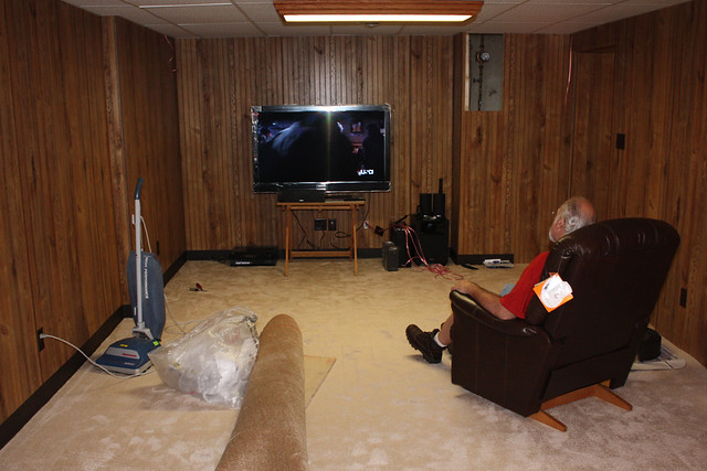 Jeff's basement - almost complete