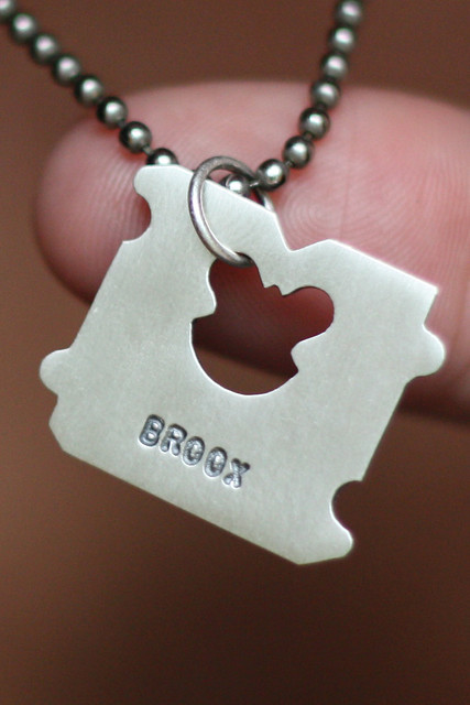 Custom Bread Clip Necklace From Melanie Favreau