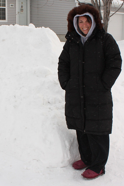 My snow piles are getting tall...