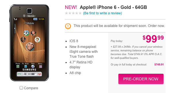 Should I pre-order this? Looks legit, right? @TMobile?
