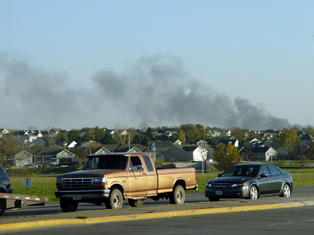 Barton Solvents Explosion from Ankeny