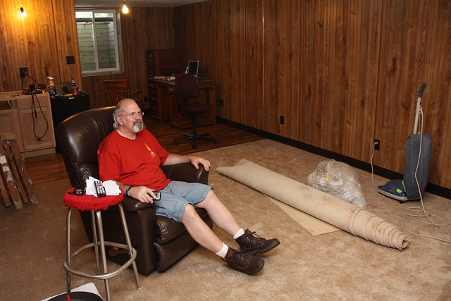 Close to havin Jeff's basement done...