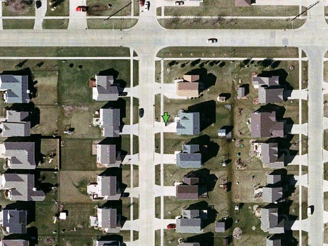 Google Maps Updated Ankeny!  My shed is totally in the image now.