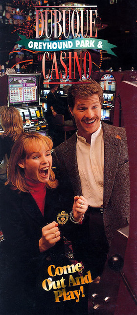 An old school brochure that my dad modeled for