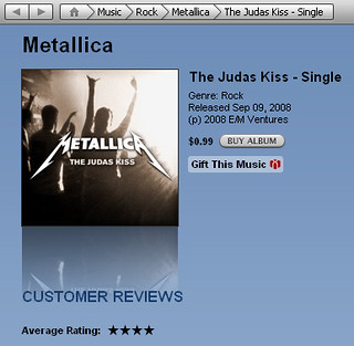 Metallica - Cover of the Metallica - Judas Kiss Single