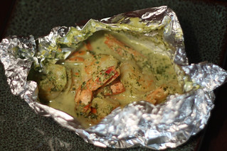 Cooking - Herbed Spiced Shrimp Parcel