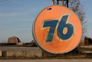 Signs - An old 76 sign off of I-80.