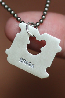 Art - Custom Bread Clip Necklace From Melanie Favreau