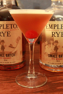 Drinks - Templeton Rye is the best Manhattan whiskey.