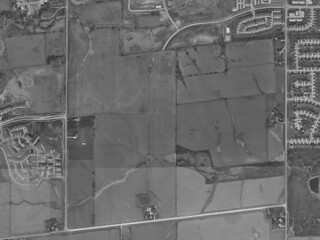 An aerial view of Jordan Creek Town Center from Windows Live Local