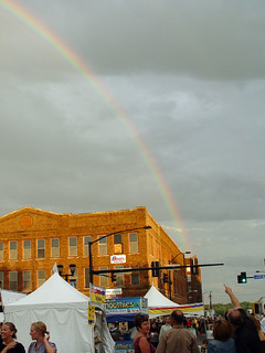 Weather - Rainbow at the Des Moines Art Fest