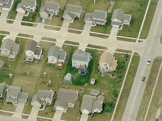 Back of my house on MS Live's Birds Eye View