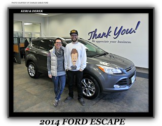 That's my car buyin shirt. Photo by Charles Gabus Ford.