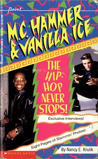 I found this old MC Hammer/Vanilla Ice book when unpacking some old boxes that my parents gave me