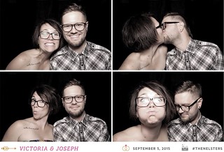 Photobooth at Victoria's Wedding