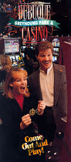 An old school brochure that my dad modeled for