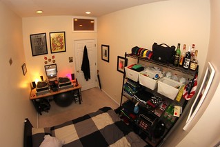 My "dorm room" after 10 months of being here.