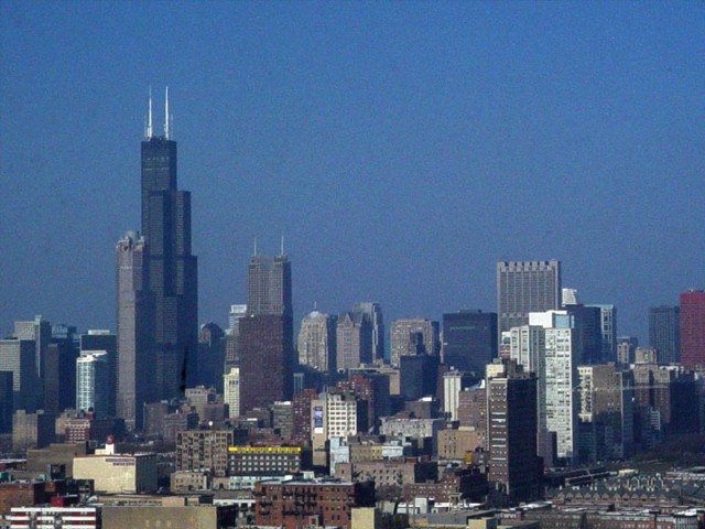 Skyline from our Hotel window