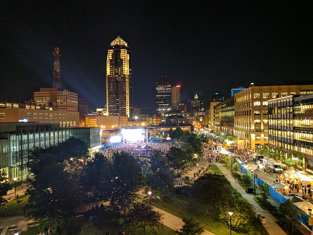 MGMT from the roof of the Arlington Apartments