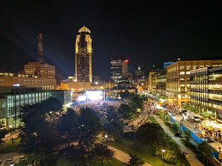 Roofing - MGMT from the roof of the Arlington Apartments