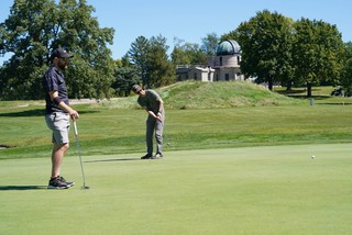 Puttin by the observatory