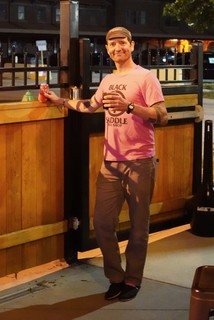 Just enjoying himself