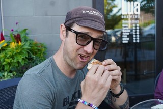 frame - I wonder if Lance can tell if this is a real burger or not