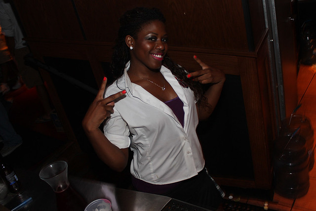 Liar's club waitress