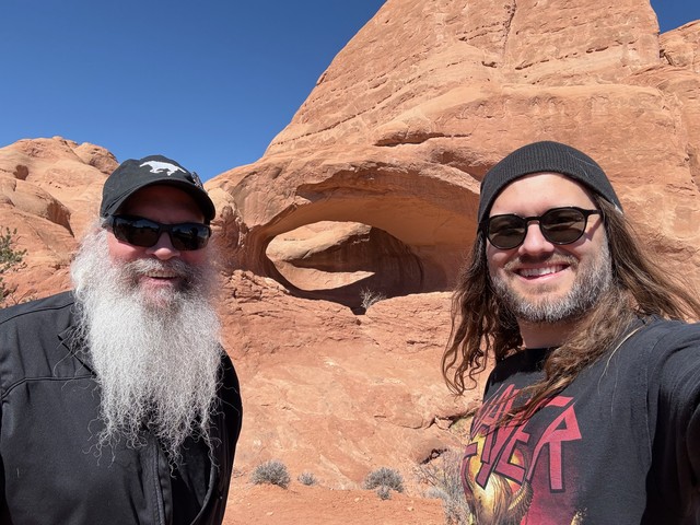 Found an Arch on the Dome Plateau