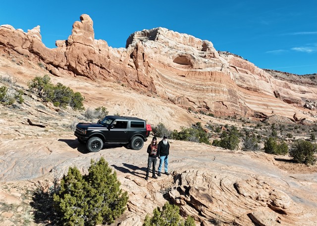 Drone selfie at Dome Plateau