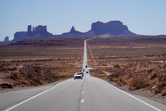 Headin toward Monument Valley