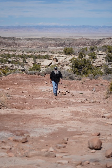 Walkin around the desert