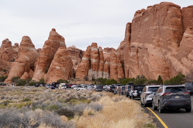 Coming up to Devil's Garden