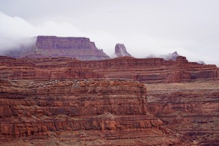Travel - Fog and mesas