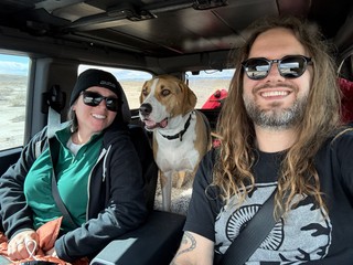 Durby's enjoyin the view